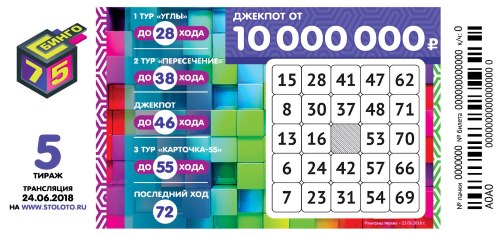 Бинго 75 Лотерея Бинго 75